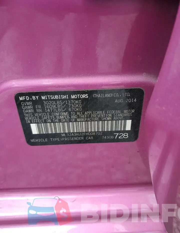 ML32A3HJ2FH008702 Photo# 13