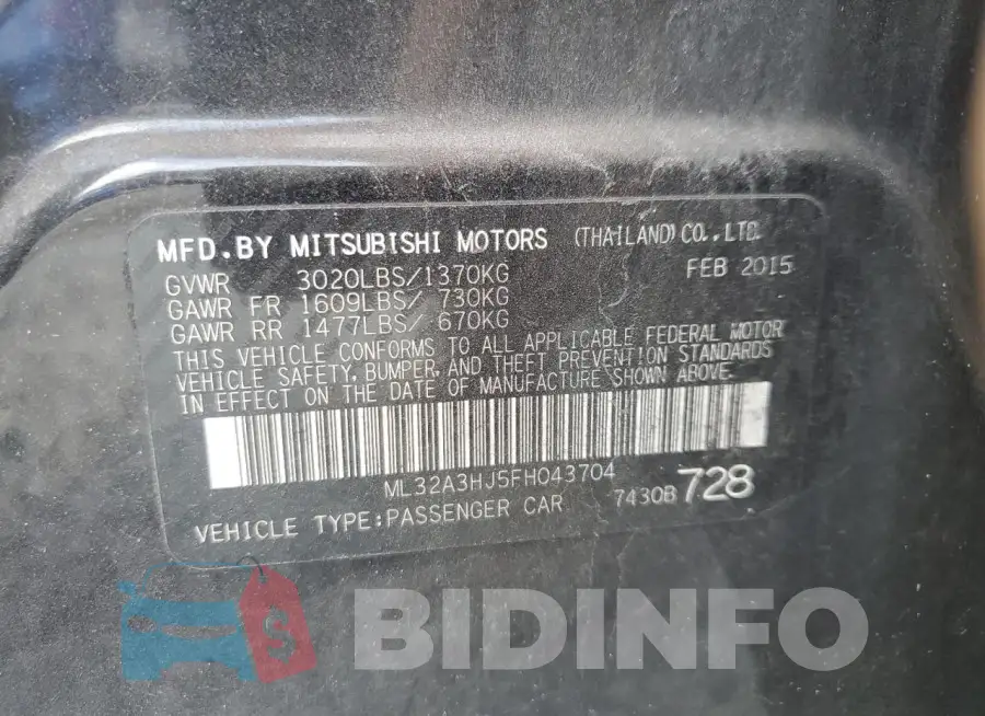 ML32A3HJ5FH043704 Photo# 12