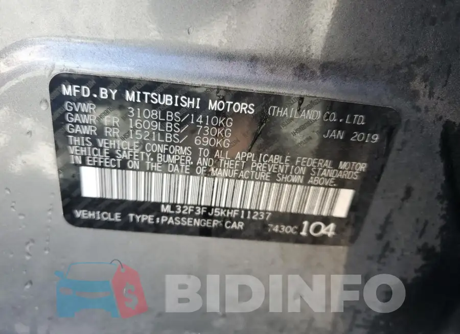 ML32F3FJ5KHF11237 Photo# 12