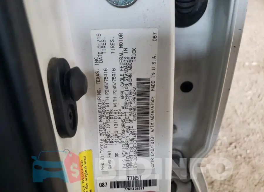5TFJU4GN3FX074871 Photo# 12