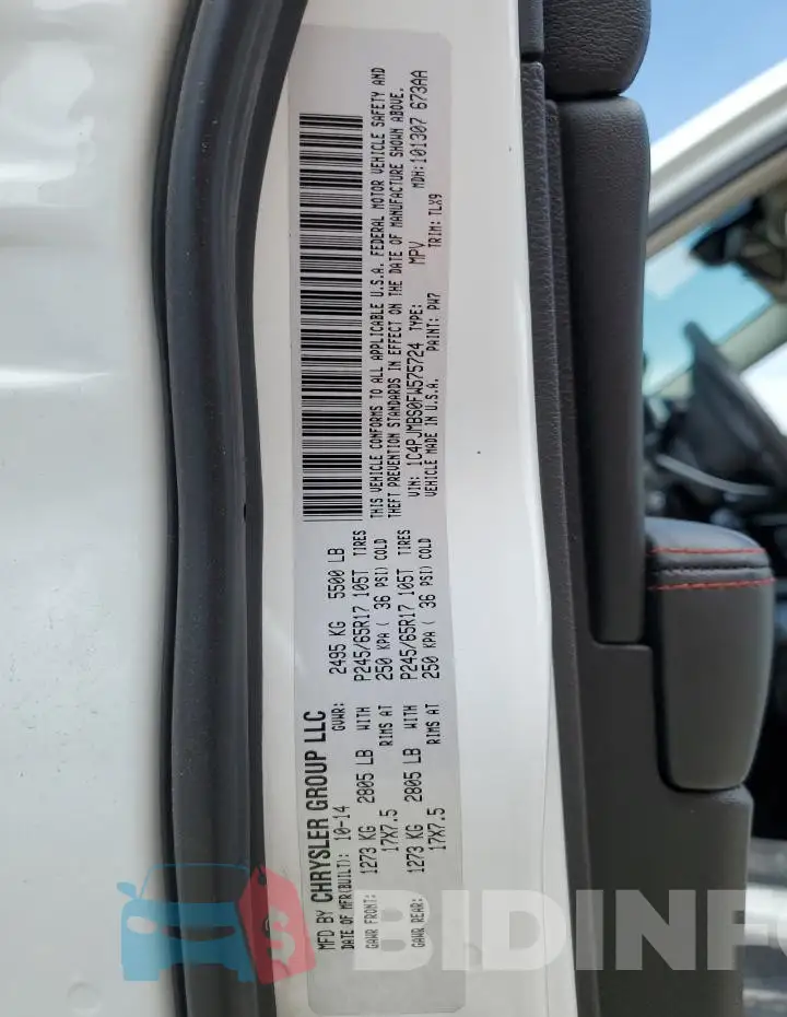 1C4PJMBS0FW575724 Photo# 14