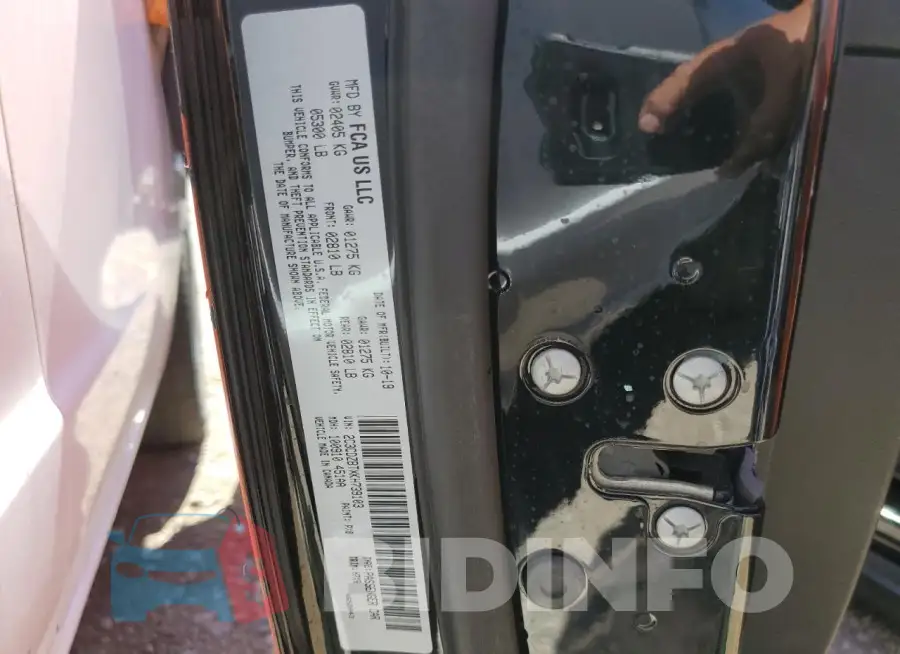 2C3CDZBTXKH739103 Photo# 12