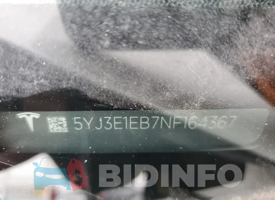 5YJ3E1EB7NF164367 Photo# 12