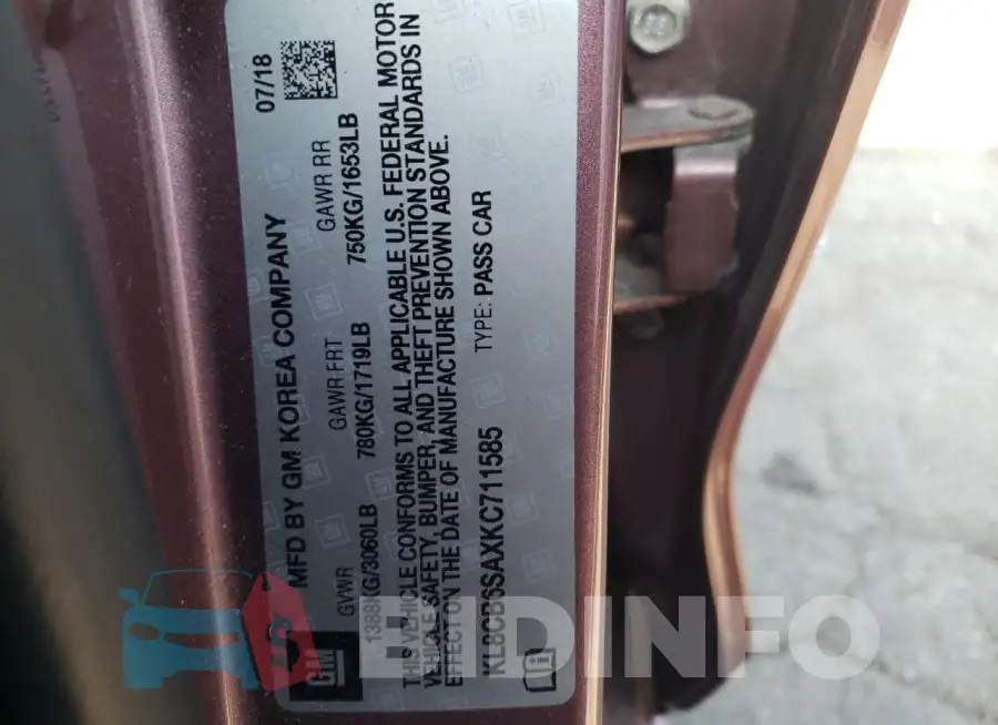 KL8CB6SAXKC711585 Photo# 12