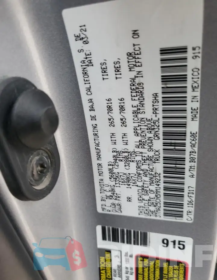 3TMAZ5CN5MM149232 Photo# 12