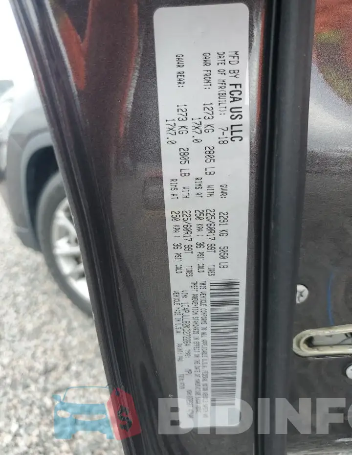 1C4PJLLB2KD272264 Photo# 14