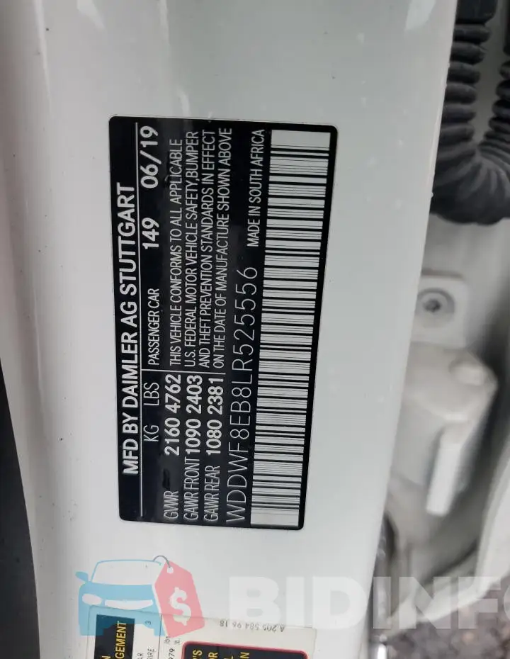 WDDWF8EB8LR525556 Photo# 12