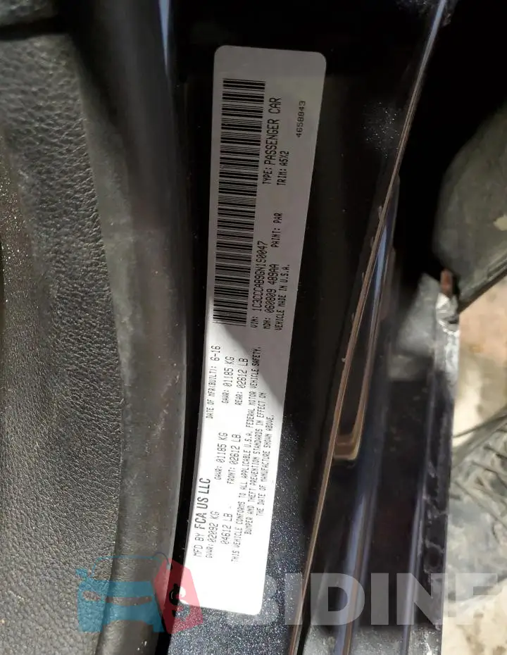 1C3CCCAB9GN190047 Photo# 12