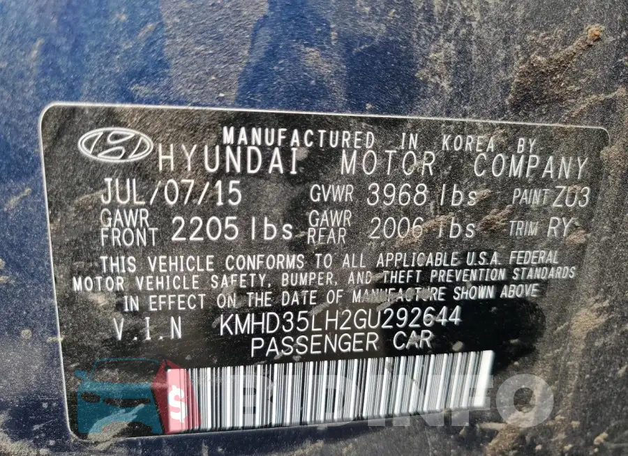 KMHD35LH2GU292644 Photo# 12