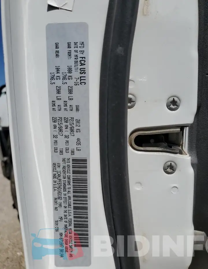 1C4NJPFB7HD103182 Photo# 13
