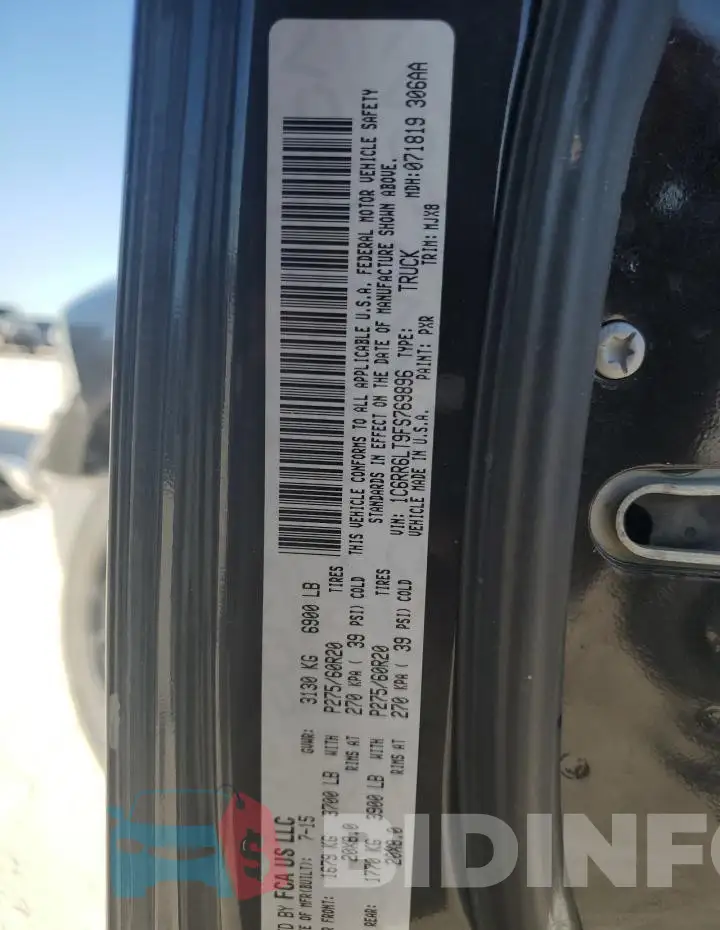 1C6RR6LT9FS769896 Photo# 12