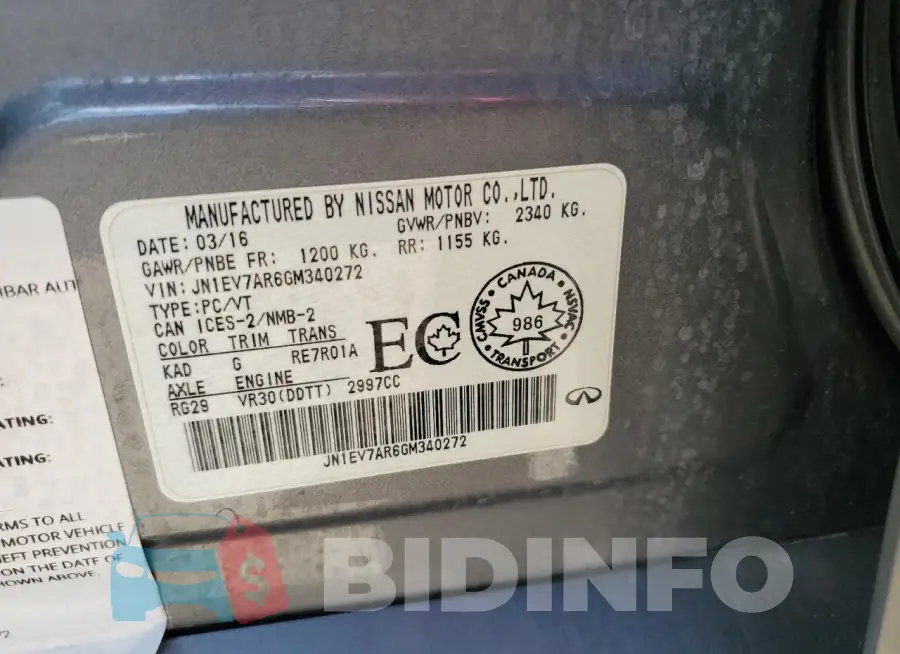 JN1EV7AR6GM340272 Photo# 12