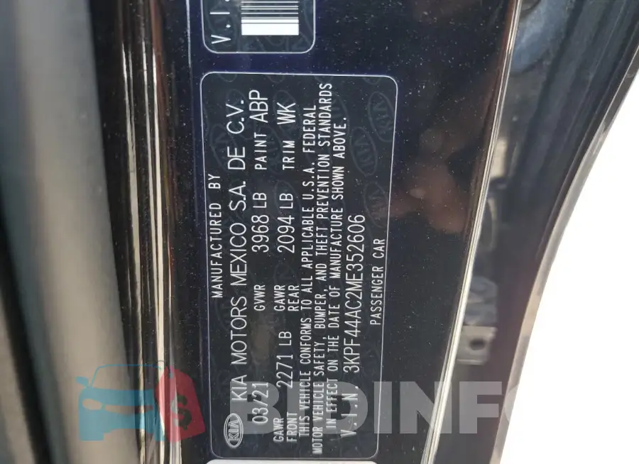 3KPF44AC2ME352606 Photo# 13