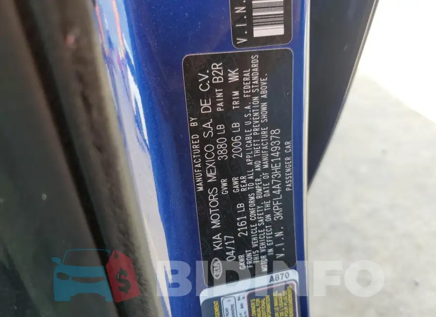 3KPFL4A73HE149378 Photo# 13