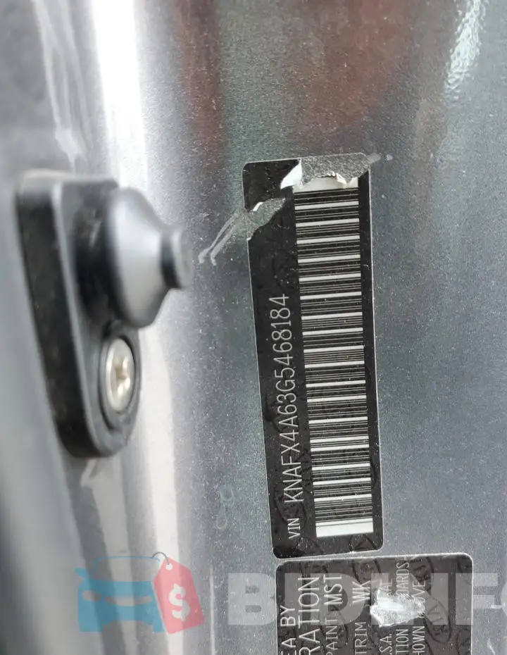 KNAFX4A63G5468184 Photo# 12