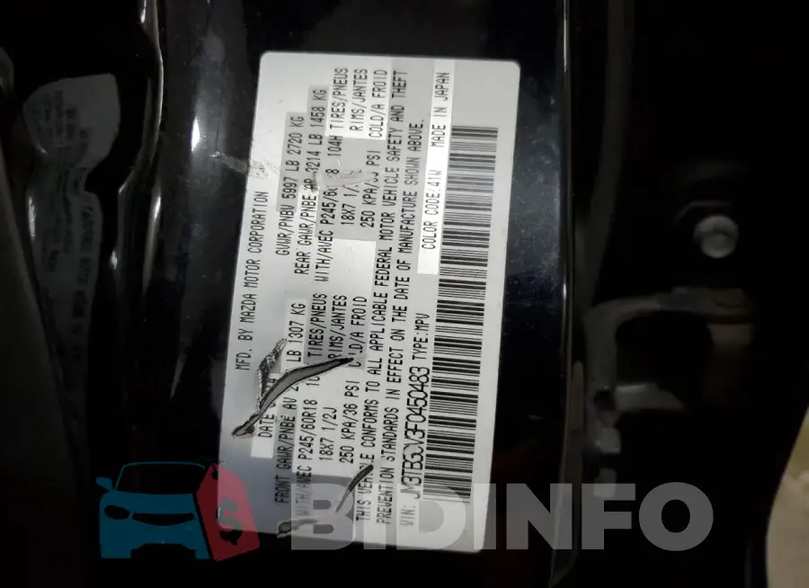 JM3TB3CV3F0450483 Photo# 14
