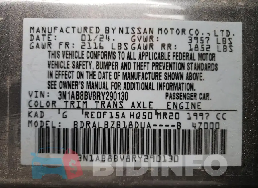 3N1AB8BV8RY290130 Photo# 12
