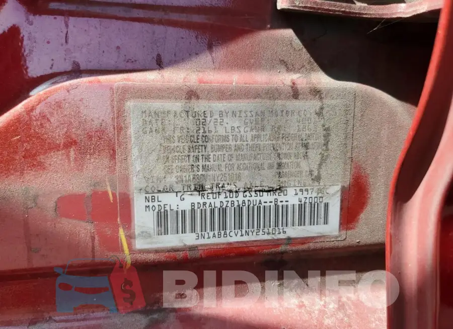 3N1AB8CV1NY251016 Photo# 12