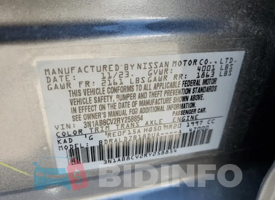 3N1AB8CV2RY258854 Photo# 12