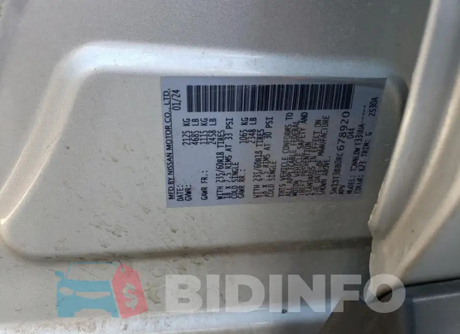 5N1BT3BB0RC678920 Photo# 13