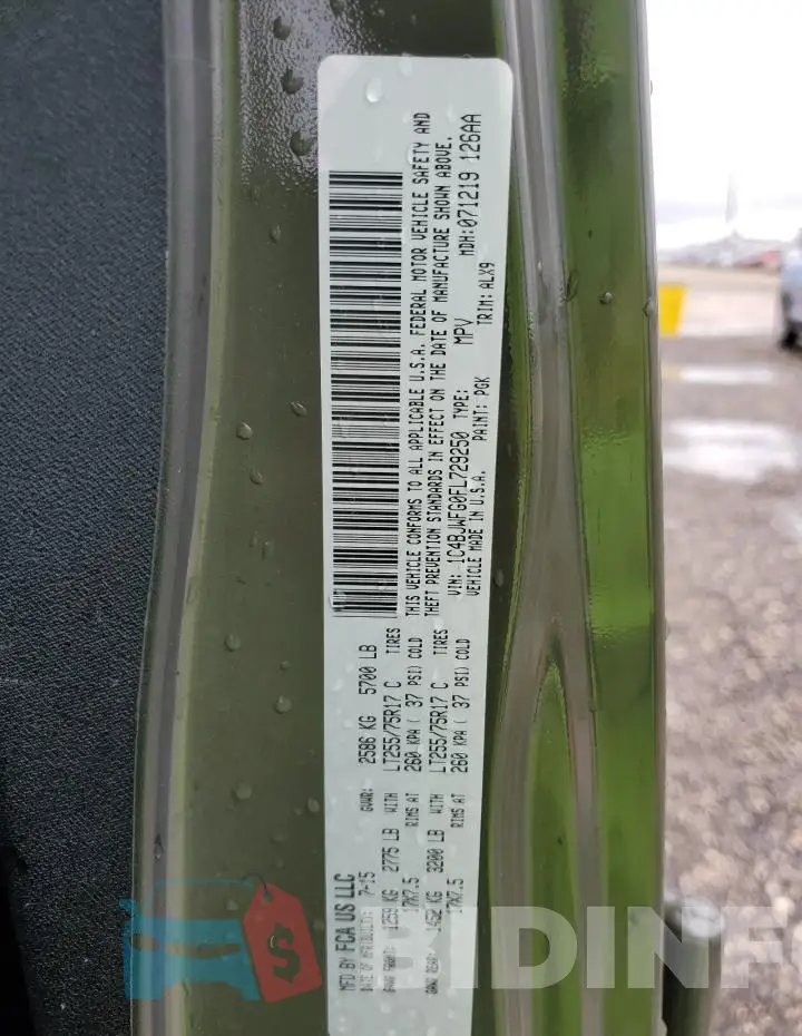1C4BJWFG0FL729250 Photo# 12
