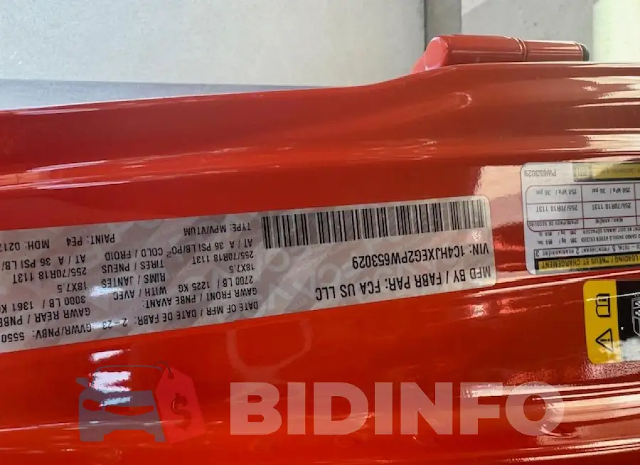 1C4HJXEG2PW653029 Photo# 6