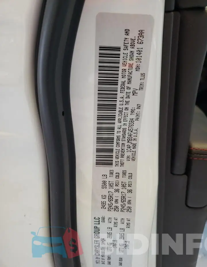1C4PJMBS4FW576584 Photo# 13