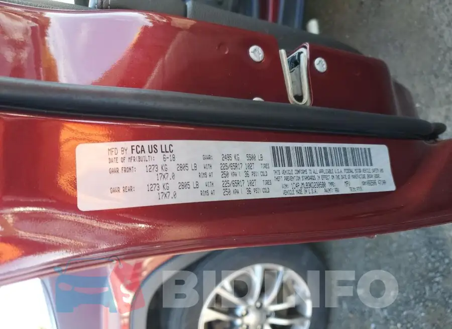 1C4PJMLB3KD230580 Photo# 13