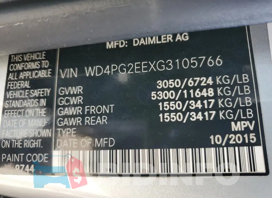 WD4PG2EEXG3105766 Photo# 14