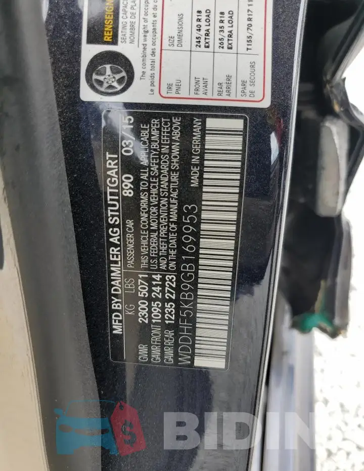 WDDHF5KB9GB169953 Photo# 12