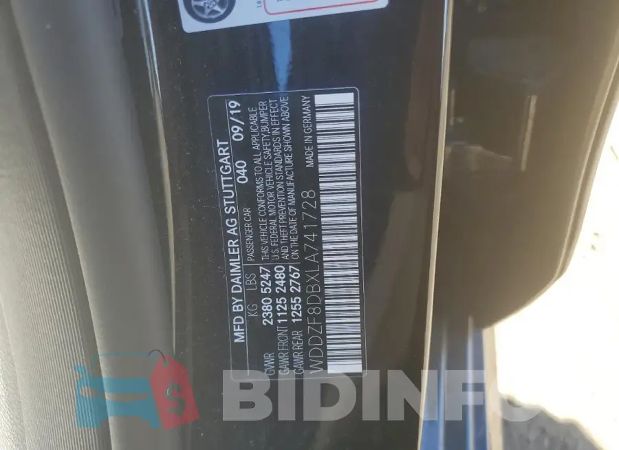 WDDZF8DBXLA741728 Photo# 12