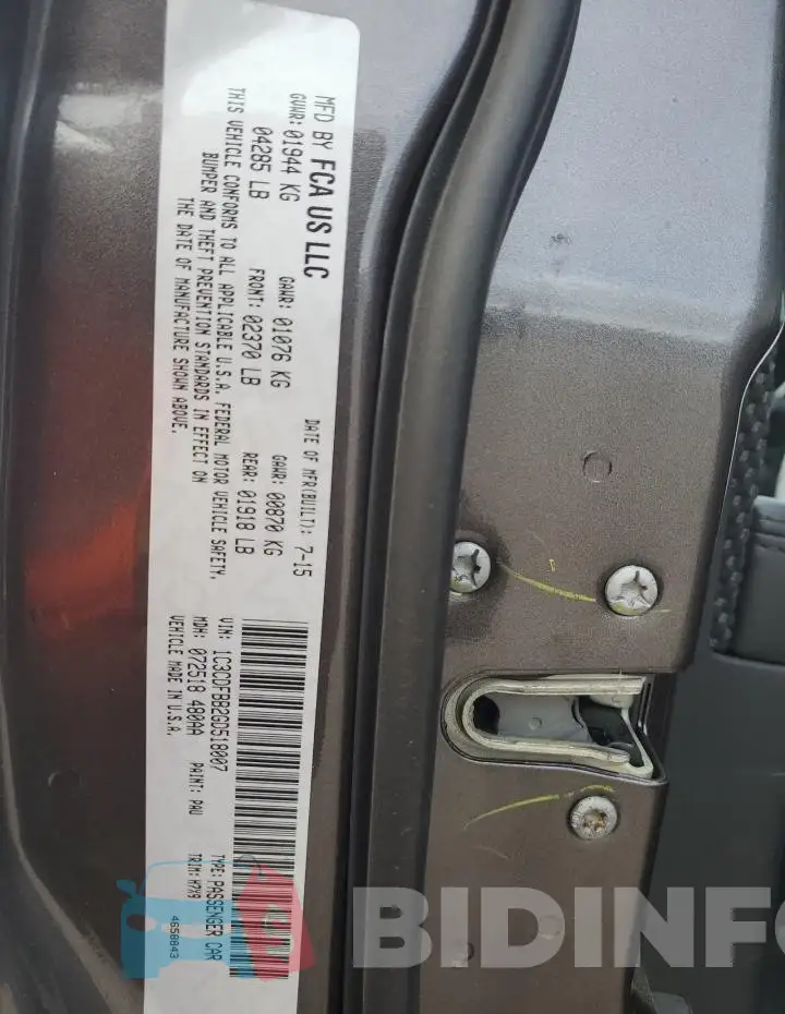 1C3CDFBB2GD518007 Photo# 12