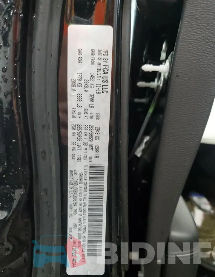 1C4RDJDG8KC606754 Photo# 13