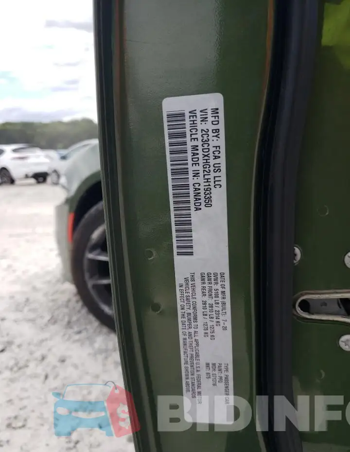 2C3CDXHG2LH193350 Photo# 12