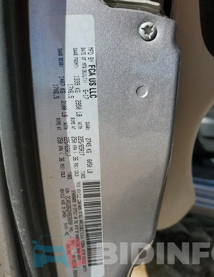 2C4RDGBG2HR830690 Photo# 14
