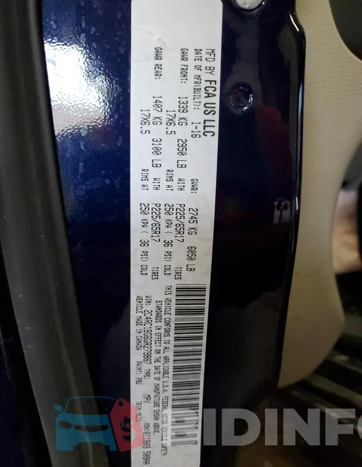 2C4RC1BG6GR279887 Photo# 14