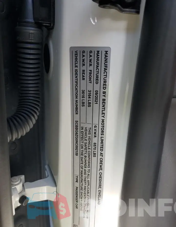 SCBBG6ZG0NC092159 Photo# 13