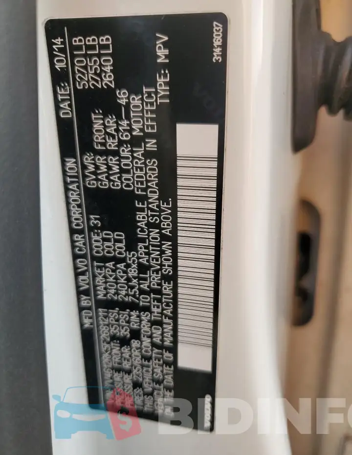 YV4612RK5F2681211 Photo# 13