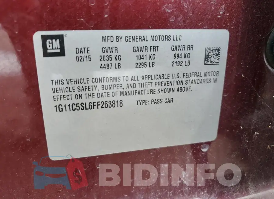 1G11C5SL6FF263818 Photo# 13
