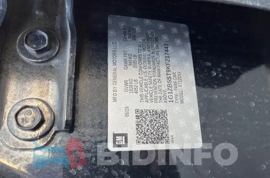 1G1ZB5ST9KF217447 Photo# 10