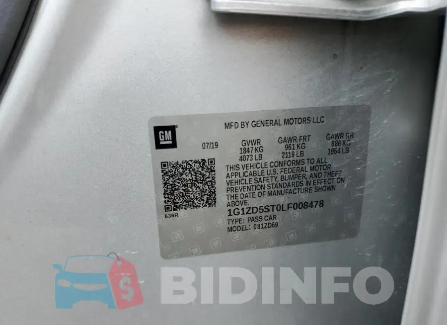 1G1ZD5ST0LF008478 Photo# 13