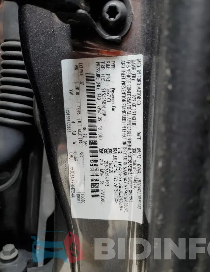 1FADP3K28GL205254 Photo# 12