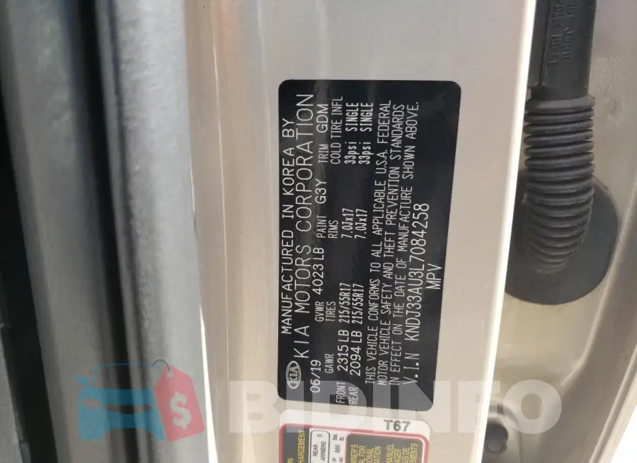 KNDJ33AU3L7084258 Photo# 12