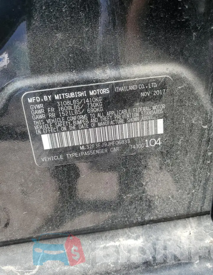 ML32F3FJ9JHF06833 Photo# 13