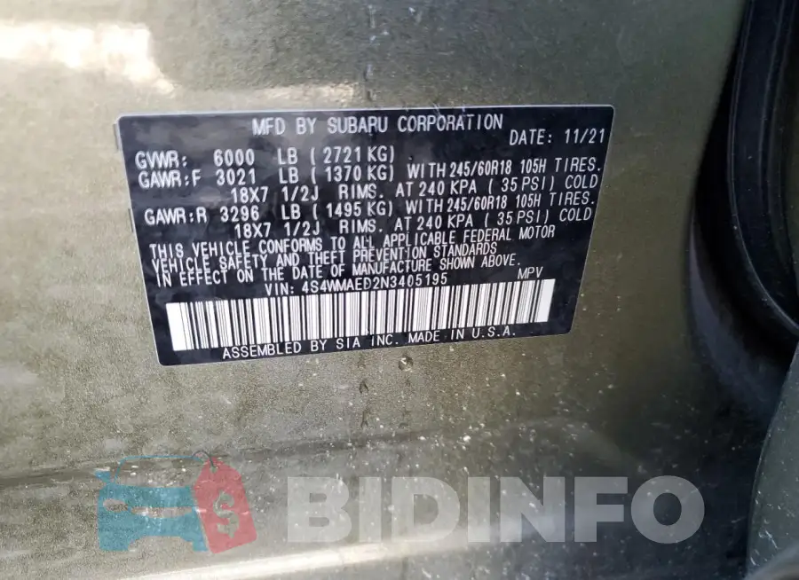 4S4WMAED2N3405195 Photo# 14
