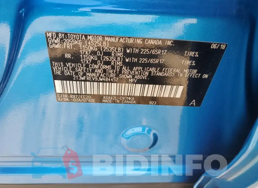 2T3WFREV9JW484457 Photo# 12