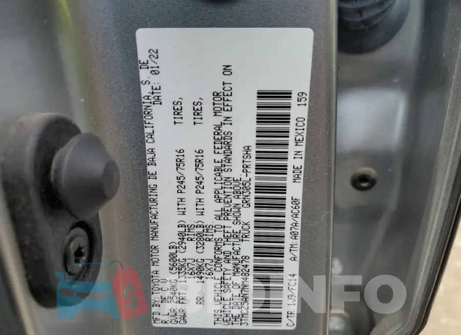 3TMCZ5AN7NM482478 Photo# 12