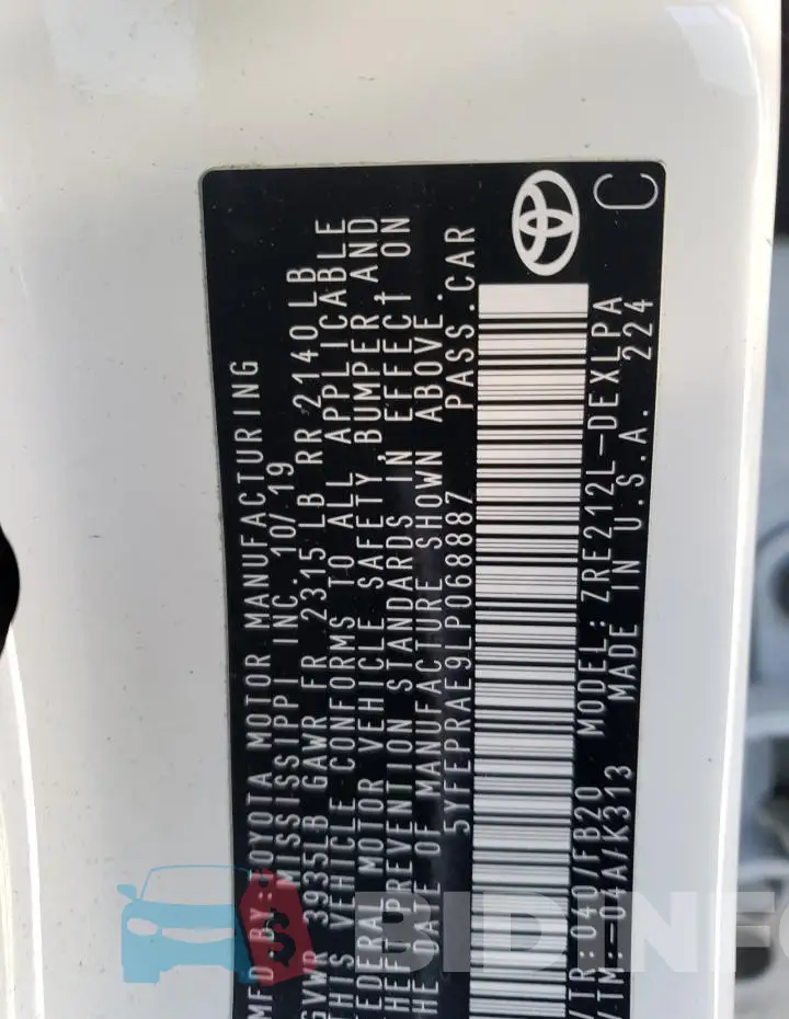 5YFEPRAE9LP068887 Photo# 12