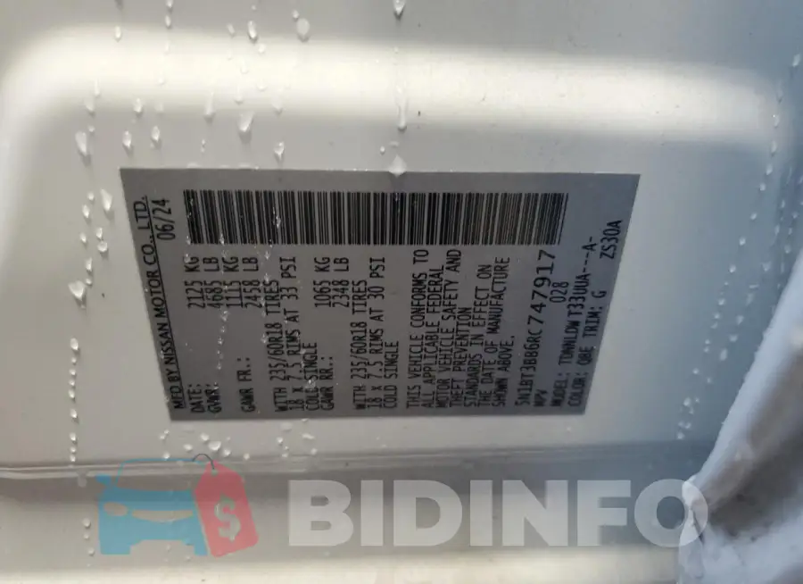 5N1BT3BB6RC747917 Photo# 14