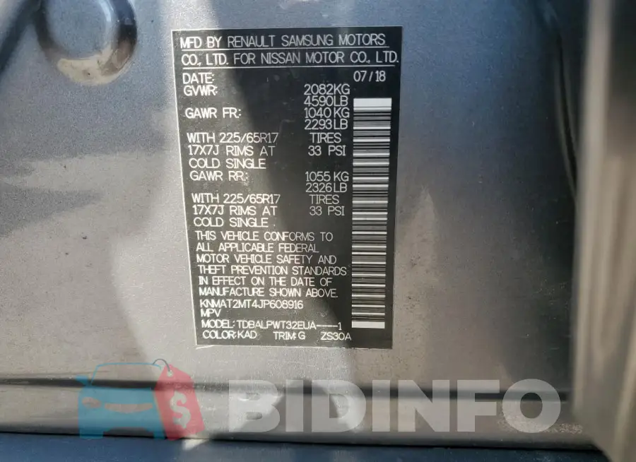 KNMAT2MT4JP608916 Photo# 13